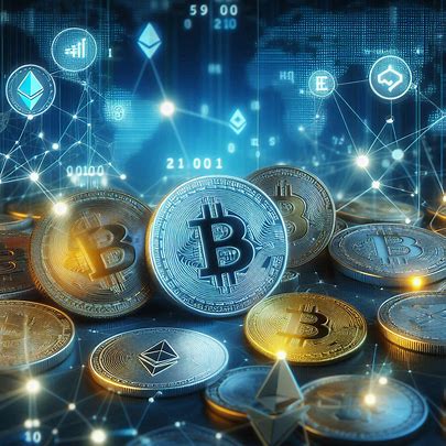 digital representation of cryptocurrency